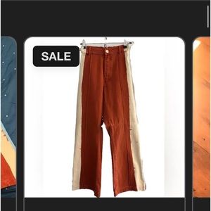 Big bud press painted western pants clay medium